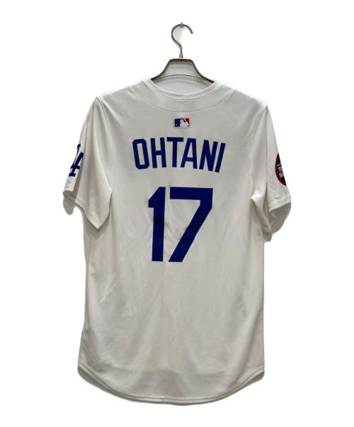 NIKE（ナイキ）NIKE (ナイキ) ドジャース リミテッド レプリカユニフォーム ホワイト サイズ:Ｌの古着・服飾アイテム