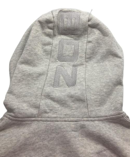 KEBOZ（ケボズ）KEBOZ (ケボズ) ハーフジップパーカー グレー サイズ:LARGEの古着・服飾アイテム