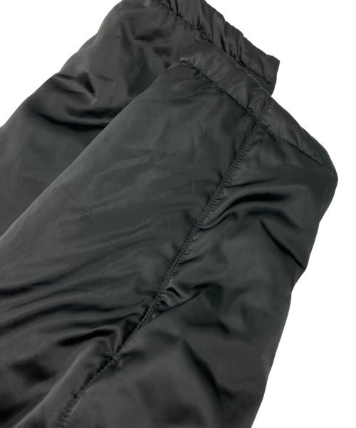 unrelaxing（アンリラクシング）UNRELAXING (アンリラクシング) ミリタリーナイロンモッズコート ブラック サイズ:FREEの古着・服飾アイテム