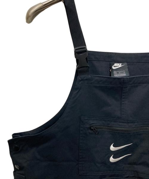 NIKE（ナイキ）NIKE (ナイキ) SWOOSH OVERALLS/スウッシュ オーバーオールズ ブラック サイズ:ＸＬの古着・服飾アイテム