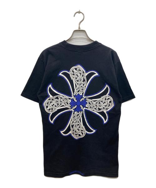 CHROME HEARTS（クロムハーツ）CHROME HEARTS (クロムハーツ) バックプリントロゴTシャツ ブラック サイズ:Mの古着・服飾アイテム