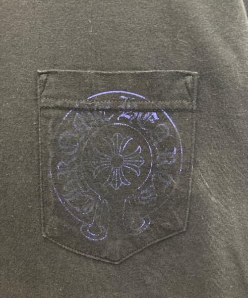 CHROME HEARTS（クロムハーツ）CHROME HEARTS (クロムハーツ) バックプリントロゴTシャツ ブラック サイズ:Mの古着・服飾アイテム