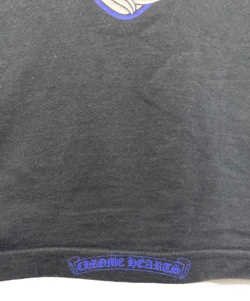 CHROME HEARTS（クロムハーツ）CHROME HEARTS (クロムハーツ) バックプリントロゴTシャツ ブラック サイズ:Mの古着・服飾アイテム