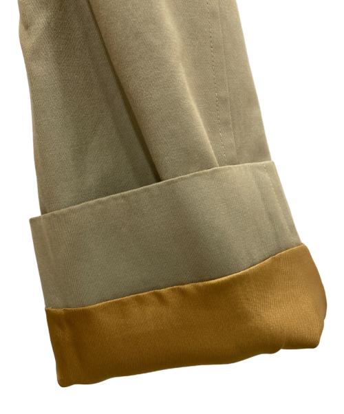 Burberry's（バーバリー）Burberry's (バーバリーズ) ライナー付ステンカラーコート カーキ サイズ:7AB2(着丈105)の古着・服飾アイテム