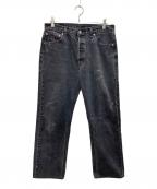 LEVI'Sリーバイス）の古着「501デニムパンツ」｜ブラック