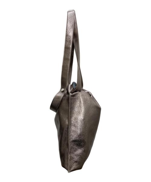 Beaure（ビュレ）Beaure (ビュレ) トートバッグ シルバーの古着・服飾アイテム