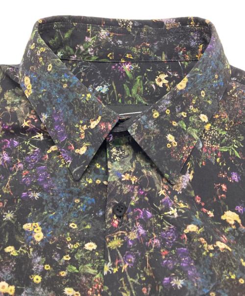 LAD MUSICIAN（ラッドミュージシャン）LAD MUSICIAN (ラッドミュージシャン) 花柄長袖シャツ ブラック サイズ:44の古着・服飾アイテム
