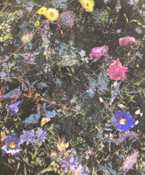 LAD MUSICIAN（ラッドミュージシャン）LAD MUSICIAN (ラッドミュージシャン) 花柄長袖シャツ ブラック サイズ:44の古着・服飾アイテム