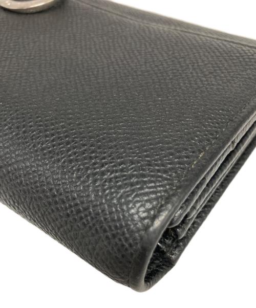 BVLGARI（ブルガリ）BVLGARI (ブルガリ) ロゴクリップウォレット ブラックの古着・服飾アイテム