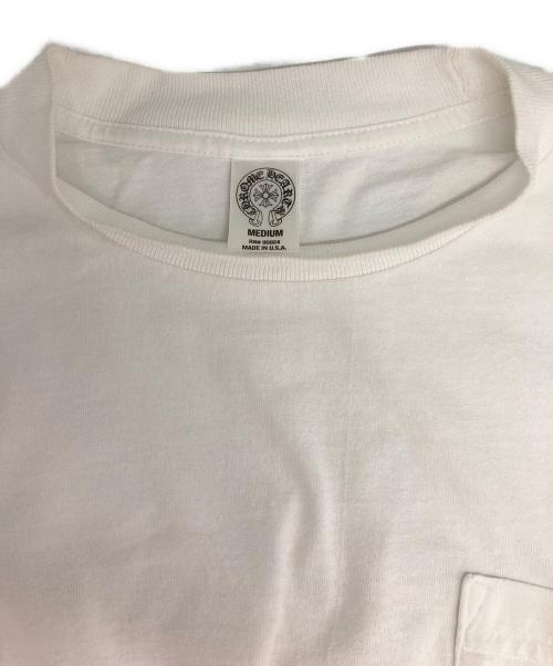 CHROME HEARTS（クロムハーツ）CHROME HEARTS (クロムハーツ) バックプリントTシャツ ホワイト サイズ:Ｍの古着・服飾アイテム
