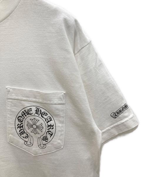 CHROME HEARTS（クロムハーツ）CHROME HEARTS (クロムハーツ) バックプリントTシャツ ホワイト サイズ:Ｍの古着・服飾アイテム