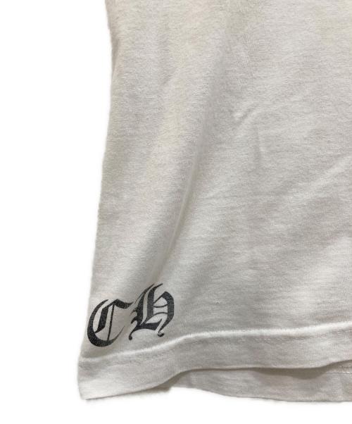 CHROME HEARTS（クロムハーツ）CHROME HEARTS (クロムハーツ) バックプリントTシャツ ホワイト サイズ:Ｍの古着・服飾アイテム