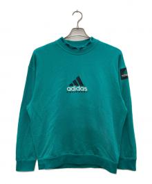 adidas（アディダス）の古着「エキップメント クルーネック スウェット」｜グリーン