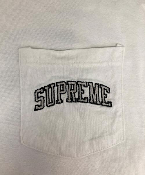 SUPREME（シュプリーム）SUPREME (シュプリーム) Raiders 47 Pocket Tee/レイダースポケットTシャツ ホワイト サイズ:Ｍの古着・服飾アイテム