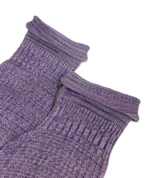 tamaki niime（タマキ ニイメ）tamaki niime (タマキ ニイメ) PO knit グゥドゥ パープル サイズ:1の古着・服飾アイテム