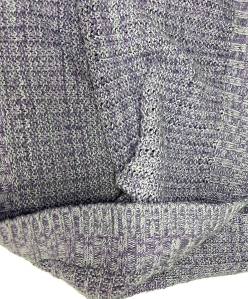 tamaki niime（タマキ ニイメ）tamaki niime (タマキ ニイメ) PO knit グゥドゥ パープル サイズ:1の古着・服飾アイテム