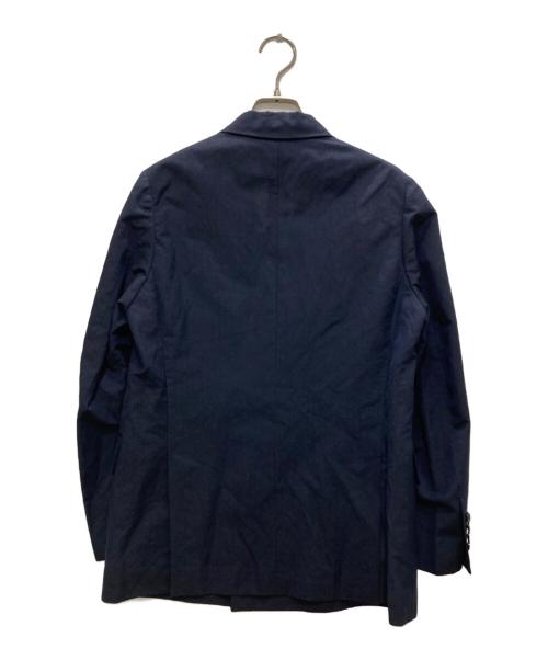 DRAWER（ドゥロワー）Drawer (ドゥロワー) ローンダブルテーラードジャケット ネイビー サイズ:36の古着・服飾アイテム