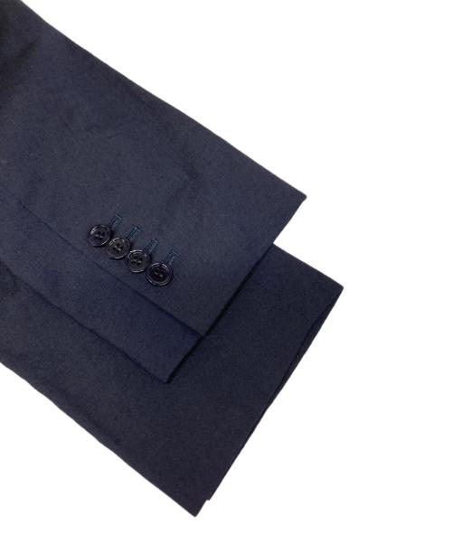 DRAWER（ドゥロワー）Drawer (ドゥロワー) ローンダブルテーラードジャケット ネイビー サイズ:36の古着・服飾アイテム