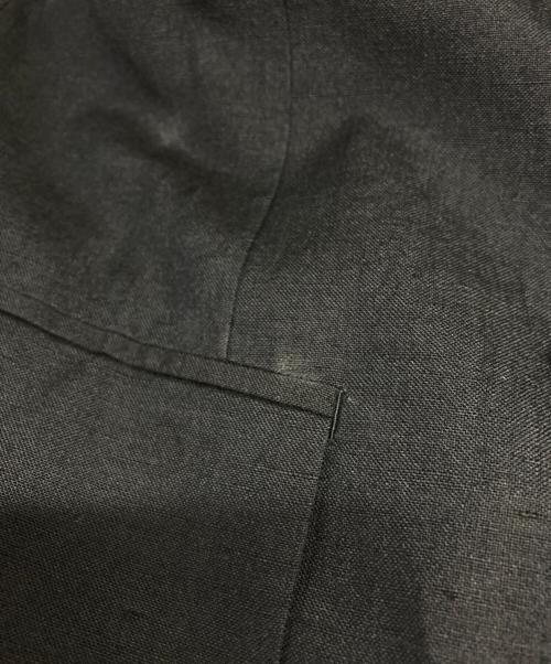 DRAWER（ドゥロワー）Drawer (ドゥロワー) ローンダブルテーラードジャケット ネイビー サイズ:36の古着・服飾アイテム