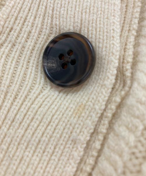 A.P.C.（アーペーセー）A.P.C. (アーペーセー) ケーブルカーディガン アイボリー サイズ:Ｓの古着・服飾アイテム