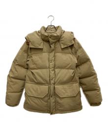 maison kitsune×GOLDWIN（メゾンキツネ×ゴールドウイン）の古着「コラボダウンジャケット」｜ベージュ