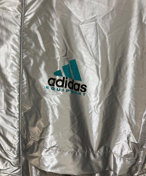 adidas（アディダス）adidas (アディダス) EQT MET WINDBREAKER/ウィンドブレーカー シルバーメタリック サイズ:2XL 未使用品の古着・服飾アイテム