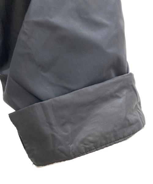 77circa（ナナナナサーカ）77circa (ナナナナサーカ) コーチジャケットリメイクフードコート ブラック サイズ:表記無の古着・服飾アイテム