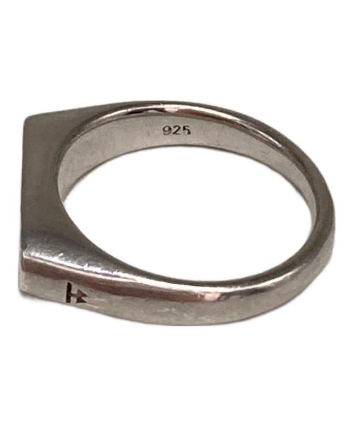 TOM WOOD（トムウッド）TOM WOOD (トムウッド) Mario Ring Onyx/マリオ・リング・オニキス ブラック×シルバー サイズ:10号の古着・服飾アイテム
