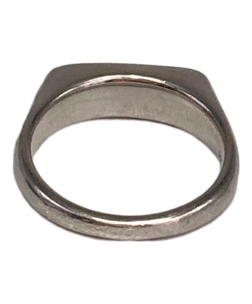 TOM WOOD（トムウッド）TOM WOOD (トムウッド) Mario Ring Onyx/マリオ・リング・オニキス ブラック×シルバー サイズ:10号の古着・服飾アイテム