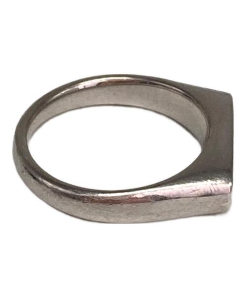 TOM WOOD（トムウッド）TOM WOOD (トムウッド) Mario Ring Onyx/マリオ・リング・オニキス ブラック×シルバー サイズ:10号の古着・服飾アイテム