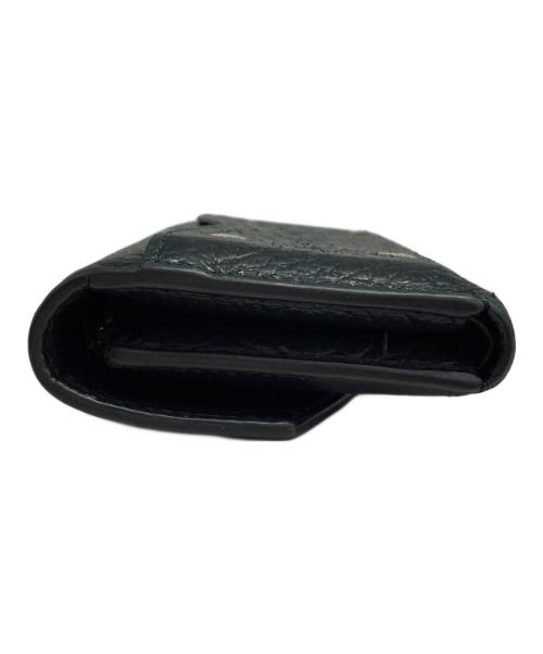 Maison Margiela（メゾンマルジェラ）Maison Margiela (メゾンマルジェラ) 3つ折り財布 ブラックの古着・服飾アイテム