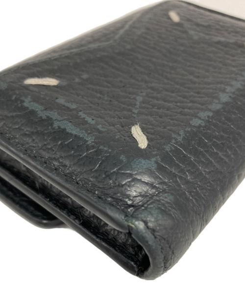 Maison Margiela（メゾンマルジェラ）Maison Margiela (メゾンマルジェラ) 3つ折り財布 ブラックの古着・服飾アイテム