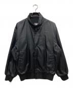 DESCENTEデサント）の古着「スタンドカラージャケット/グランドコート」｜ブラック