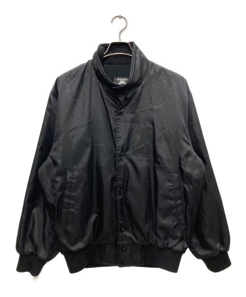 DESCENTE（デサント）DESCENTE (デサント) スタンドカラージャケット/グランドコート ブラック サイズ:Lの古着・服飾アイテム