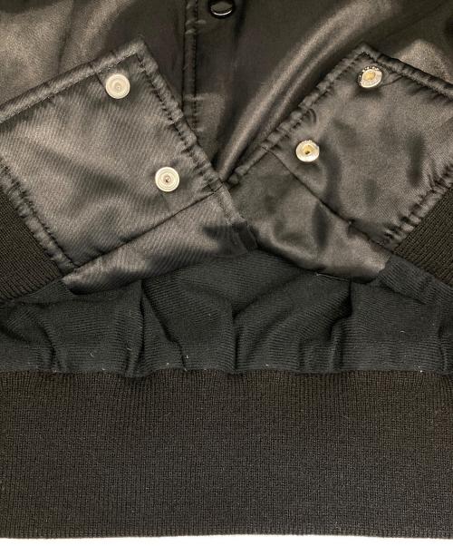 DESCENTE（デサント）DESCENTE (デサント) スタンドカラージャケット/グランドコート ブラック サイズ:Lの古着・服飾アイテム