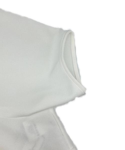 ELENDEEK（エレンディーク）ELENDEEK (エレンディーク) ブラウス ホワイト×ベージュ サイズ:Ｆの古着・服飾アイテム