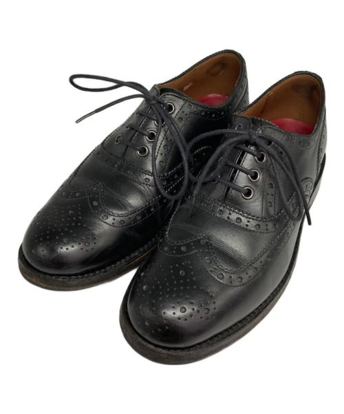 GRENSON（グレンソン）GRENSON (グレンソン) ウィングチップシューズ ブラック サイズ:4の古着・服飾アイテム