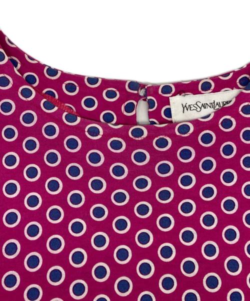 Yves Saint Laurent（イヴサンローラン）Yves Saint Laurent (イヴサンローラン) ブラウス パープル サイズ:表記無の古着・服飾アイテム