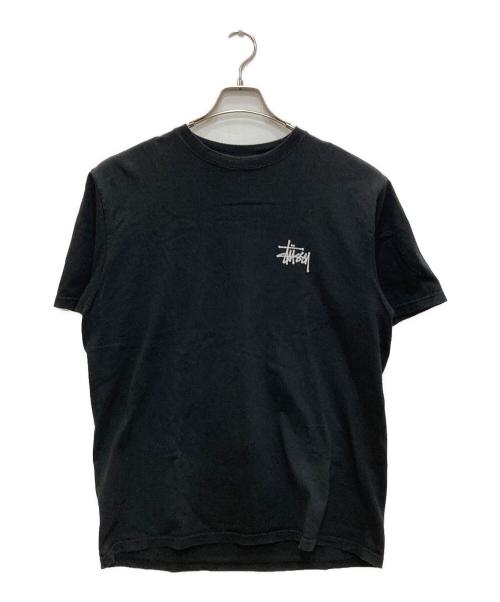 stussy（ステューシー）stussy (ステューシー) ロゴプリントTシャツ ブラック サイズ:Mの古着・服飾アイテム