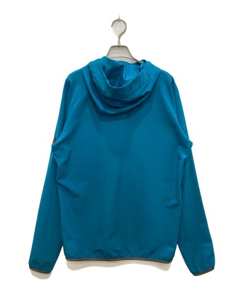 MAMMUT（マムート）MAMMUT (マムート) SOFtech Granite hooded Jacket/テック グラナイト フーディ ジャケット ブルー サイズ:ASIA Lの古着・服飾アイテム