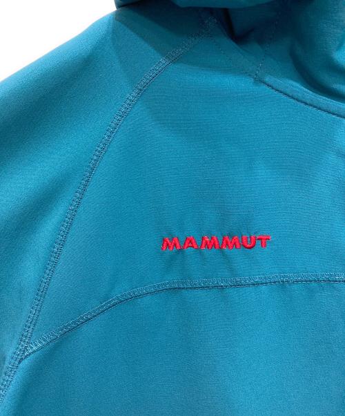 MAMMUT（マムート）MAMMUT (マムート) SOFtech Granite hooded Jacket/テック グラナイト フーディ ジャケット ブルー サイズ:ASIA Lの古着・服飾アイテム