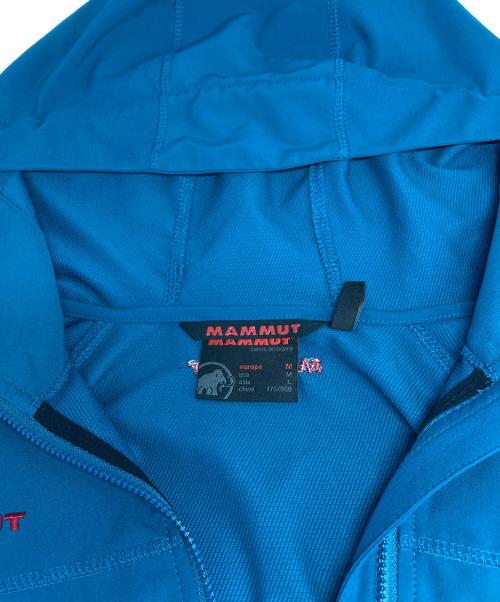 MAMMUT（マムート）MAMMUT (マムート) SOFtech Granite hooded Jacket/テック グラナイト フーディ ジャケット ブルー サイズ:ASIA Lの古着・服飾アイテム