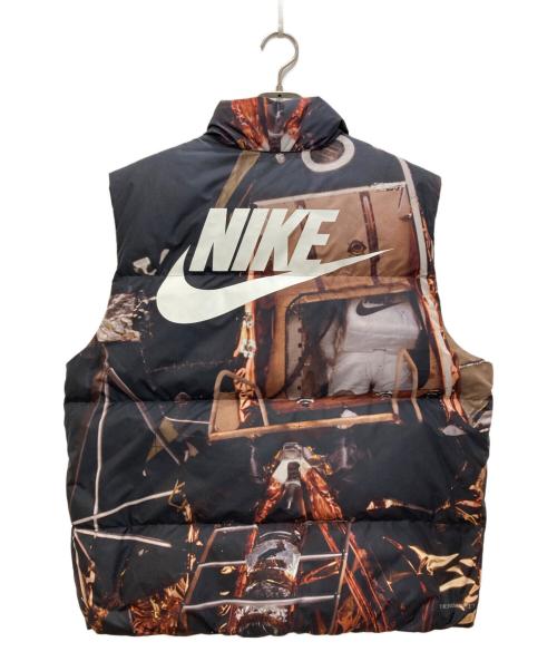 NIKE（ナイキ）NIKE (ナイキ) ダウンベスト ブラック サイズ:Lの古着・服飾アイテム