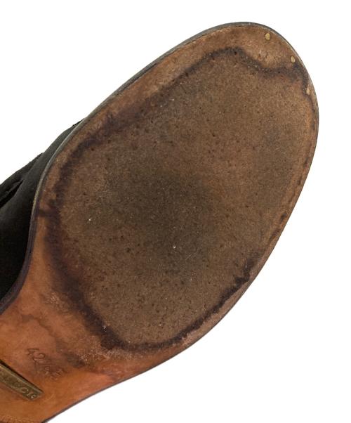 GUCCI（グッチ）GUCCI (グッチ) スエードローファー ブラック サイズ:42 1/2の古着・服飾アイテム