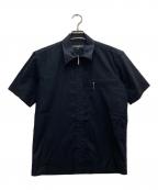 GAULTIER HOMME objetゴルチエオムオブジェ）の古着「ジップシャツ」｜ブラック