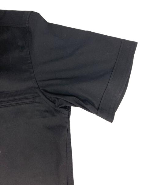 GAULTIER HOMME objet（ゴルチエオムオブジェ）GAULTIER HOMME objet (ゴルチエオムオブジェット) ジップシャツ ブラック サイズ:48の古着・服飾アイテム