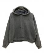 Acne studiosアクネ ストゥディオス）の古着「フーデッドセーター」｜フェイデッドブラック