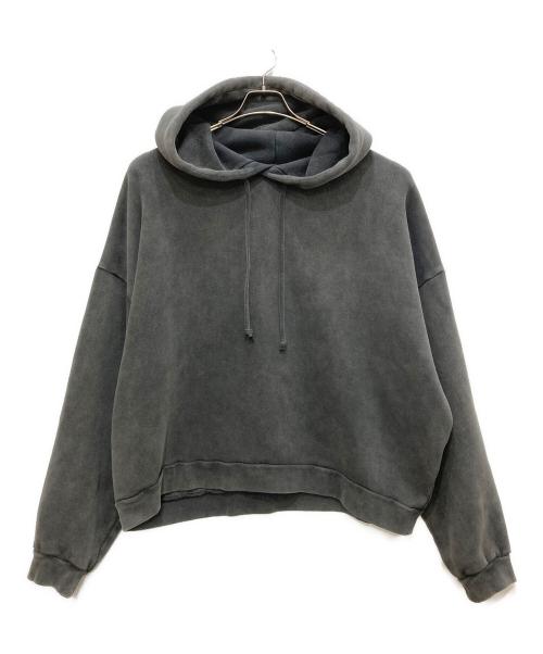 Acne studios（アクネ ストゥディオス）Acne studios (アクネ ストゥディオス) フーデッドセーター フェイデッドブラック サイズ:Ｍの古着・服飾アイテム