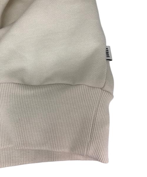 KEBOZ（ケボズ）KEBOZ (ケボズ) ハーフジップスウェット ベージュ サイズ:Ｌの古着・服飾アイテム