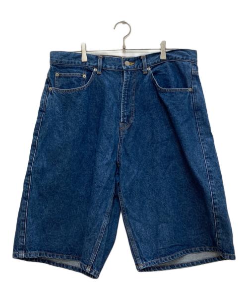 KEBOZ（ケボズ）KEBOZ (ケボズ) デニムハーフパンツ インディゴ サイズ:Ｌの古着・服飾アイテム